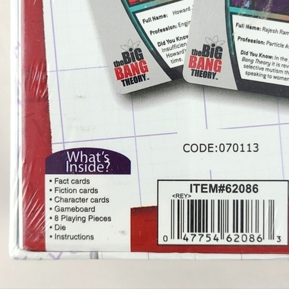 Cardinal Games Big Bang Theory TV Show Ultimate  Genius Party Game Fan Edition - Picture 6 of 7
